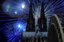 Die Kölner Lichter und der Dom (Foto: pixabay)